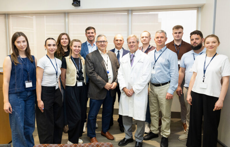 Ukrainian Health Professionals Visit Vanderbilt to Advance Transplant and Cancer Care