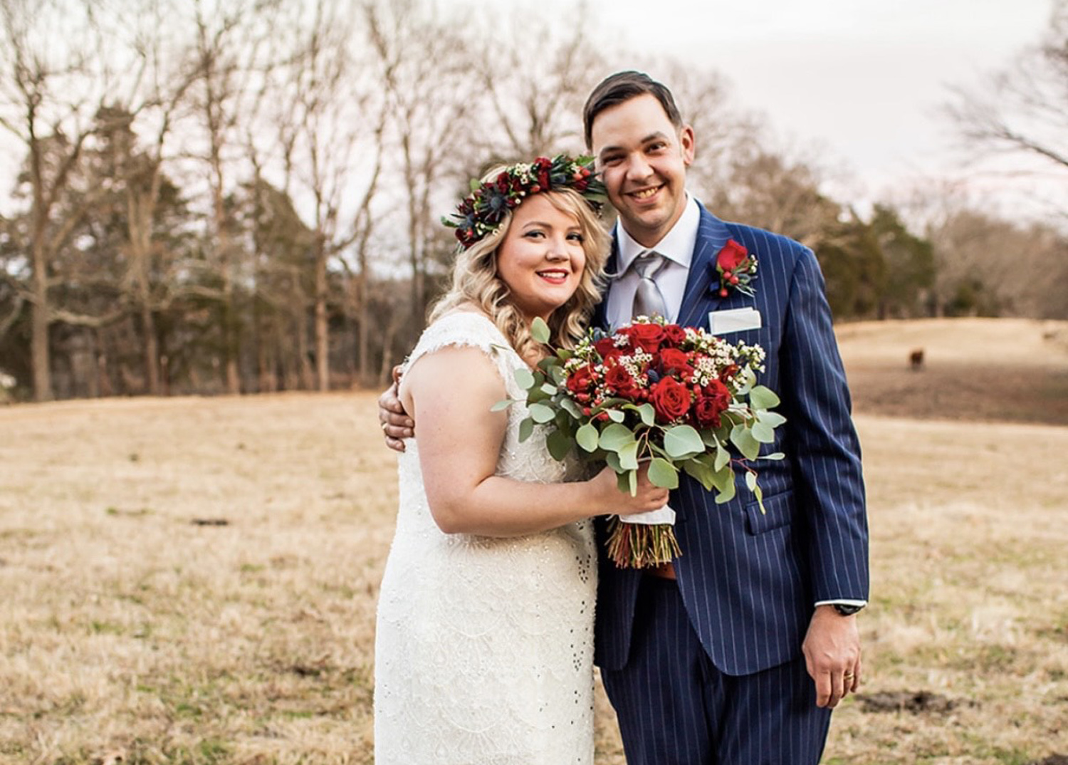 Patient Heather Burich with her husband, Alex.