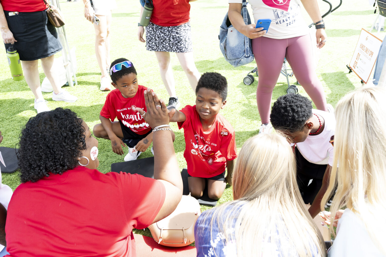 The Greater Nashville Heart Walk was held at Geodis Park on Sept. 27. (photo by Susan Urmy)