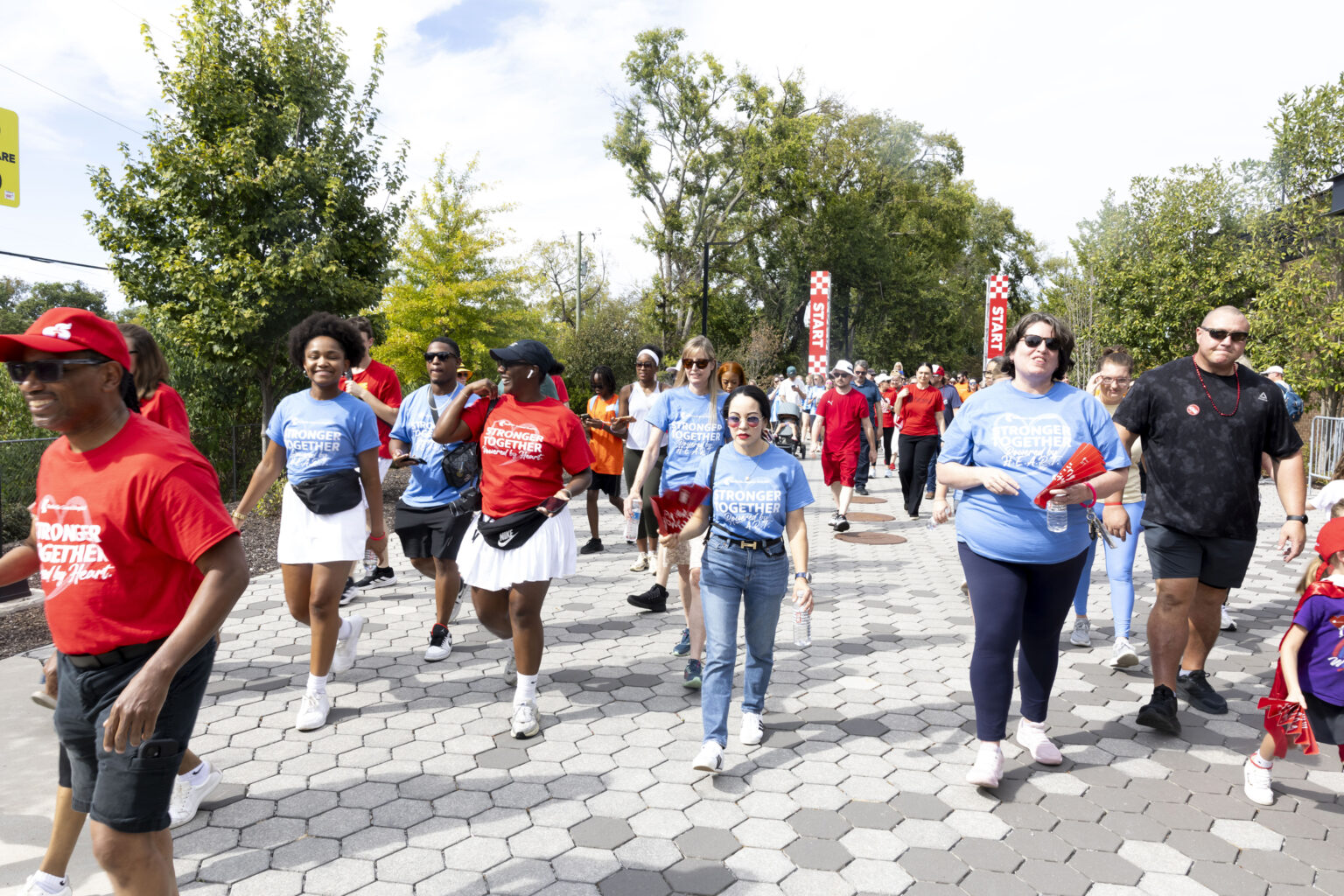 The Greater Nashville Heart Walk was held at Geodis Park on Sept. 27. (photo by Susan Urmy)