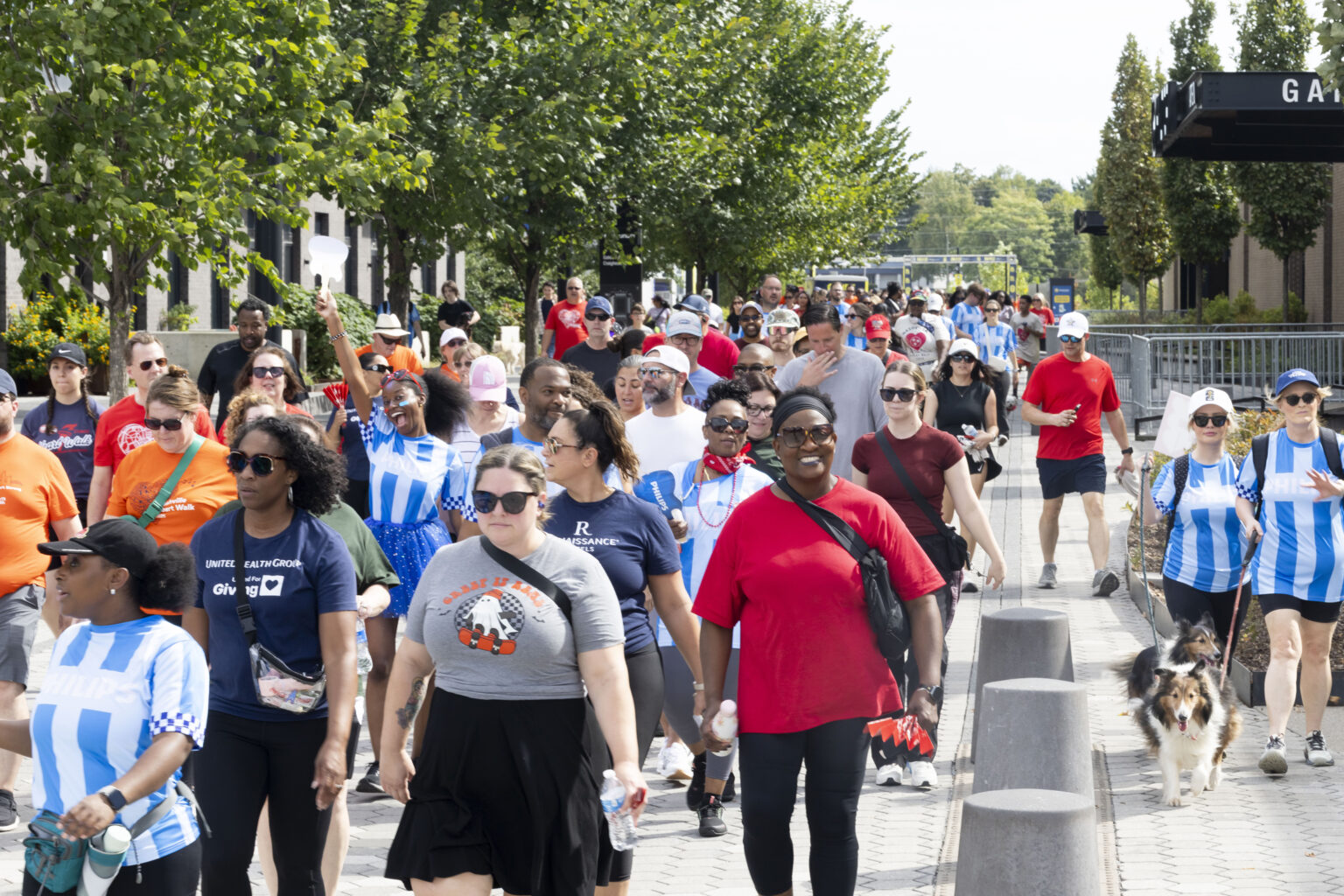 The Greater Nashville Heart Walk was held at Geodis Park on Sept. 27. (photo by Susan Urmy)
