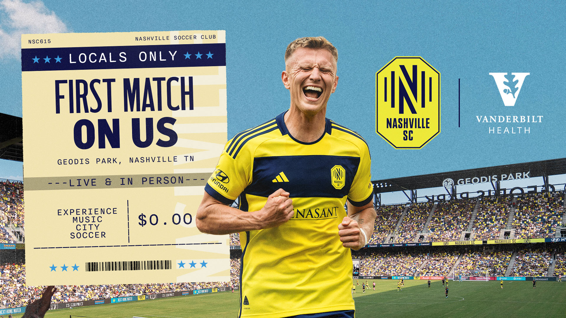 Nashville SC offers free tickets to first-time fans through