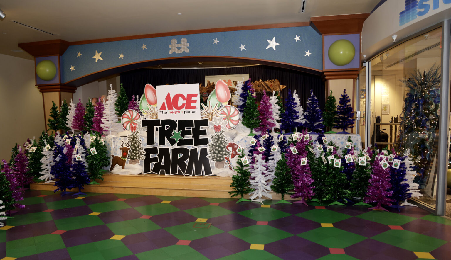 The Ace Hardware Tree Farm at Winter Wonderland. (photo by Donn Jones)