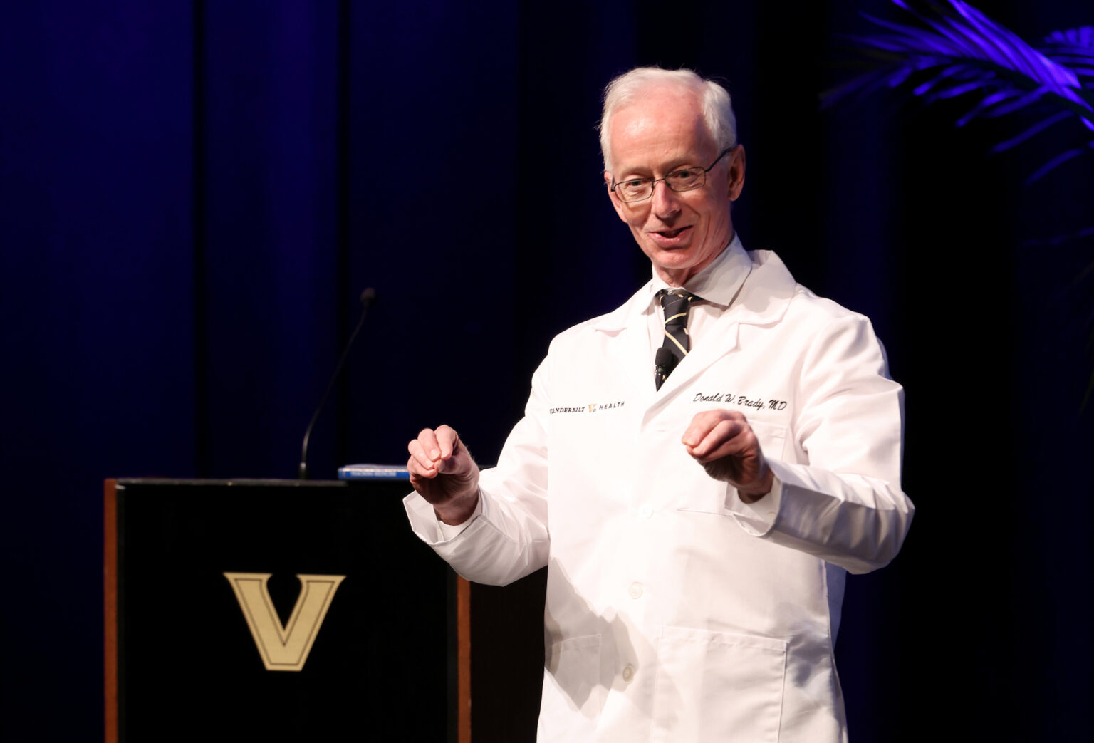 Donald Brady, MD, Senior Associate Dean for Health Science Education and Executive Vice President for Educational Affairs, shares important advice for the medical students as they begin training.
