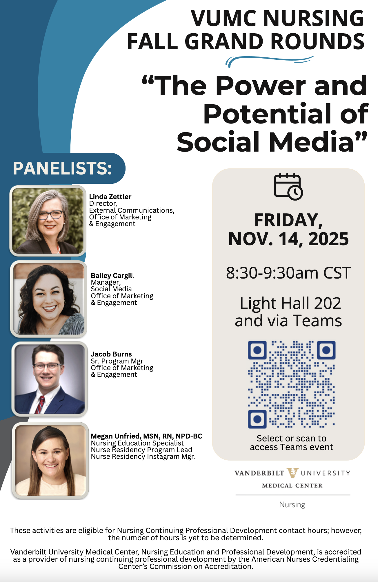 Nurse Grand Rounds Nursing Grand Rounds, 'The Power and Potential of Social Media,' to be ...