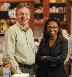 Scott Hiebert, Ph.D., and Dineo Khabele, M.D.